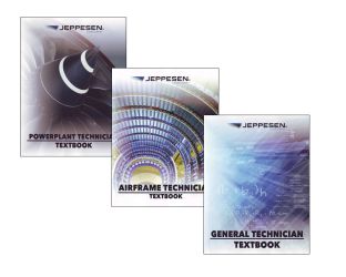 Jeppesen A&P Textbook Bundle (General, Powerplant and Airframe)