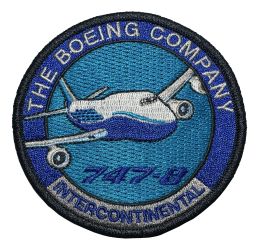 Boeing 747-8 Intercontinental Round Patch