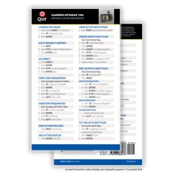 Qref Checklist - Avionics - Card Version - Garmin GPSMAP 296