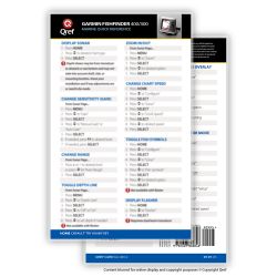 Qref Checklist - Card Version - Garmin FishFinder 300/400