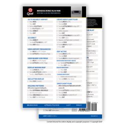 Qref Checklist - Avionics - Card Version - BendixKing KLN 90B