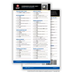 Qref Checklist - Card Version - Lowrance LCX/LMS Series