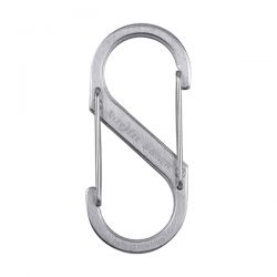 Nite Ize S-Biner Stainless Steel Dual Carabiner - #3 - Clear Stainless