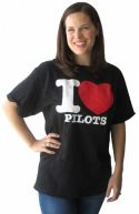 "I Love Pilots" T-shirt