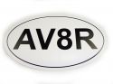 Aviation Euro Style Stickers - Multiple Designs