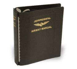 Jeppesen Standard Leather Binder - 2"