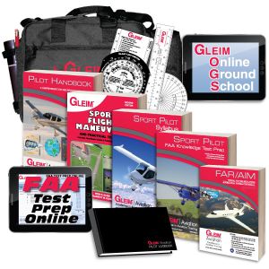 Gleim Deluxe Sport Pilot Kit with Online Ground School